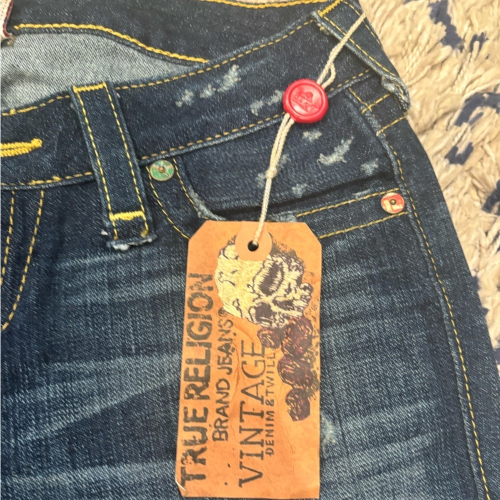 NWT True Religion Women's BOBBY LOVE & HAIGHT FLARE WOMENS Jeans- size 26 - Picture 3 of 7